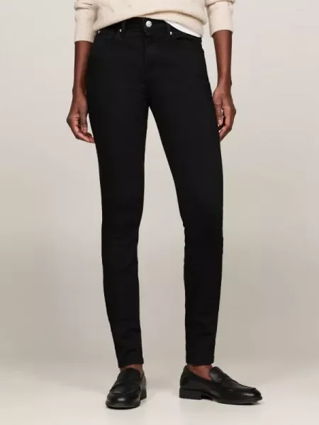 Tommy Hilfiger Blugi Como | Skinny fit negru
