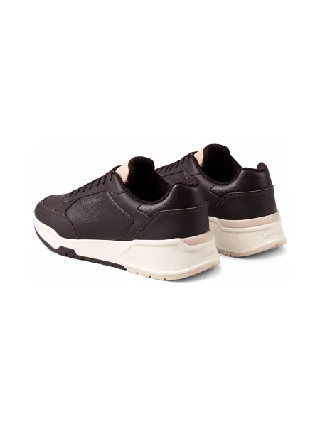 Sneakersy Calvin Klein City Runner Laceup Lth Mix černá