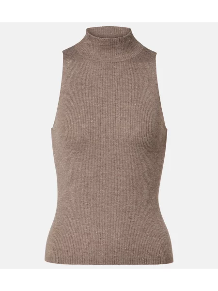 Top Brunello Cucinelli tricotate maro