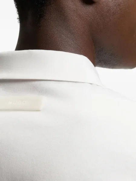 Tricou polo Hugo alb