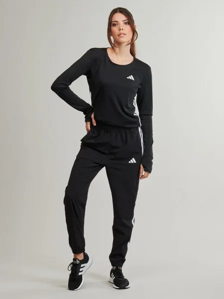 ADIDAS PERFORMANCE Športové nohavice Essentials / biela čierna