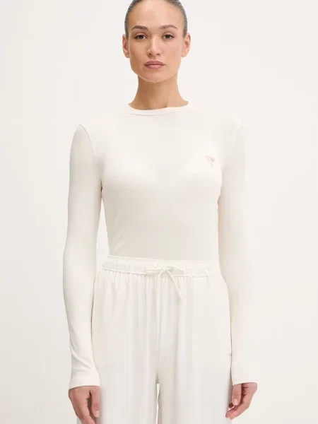 Guess longsleeve SONIA beżowy