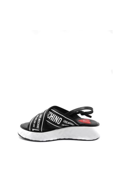 Sandały Love Moschino czarne