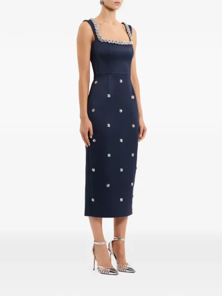 Rochie midi Rebecca Vallance albastru