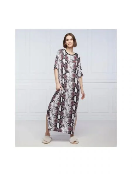DKNY SLEEPWEAR Cămașă de noapte | Relaxed fit alb