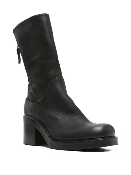 Botine Elena Iachi din piele negru
