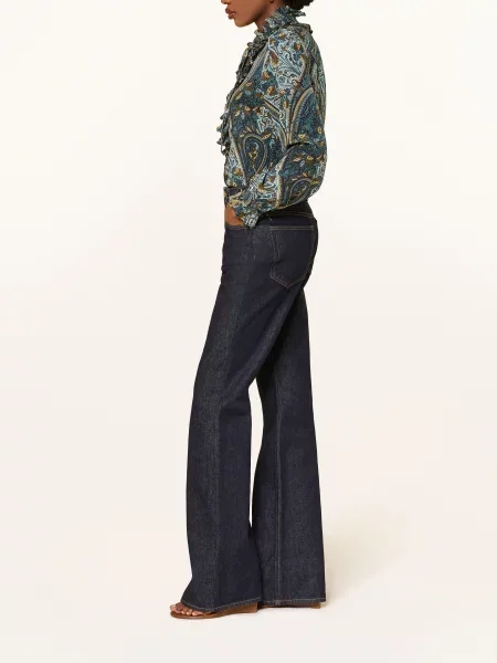 Ulla Johnson Jeansy Straight The Colette blau
