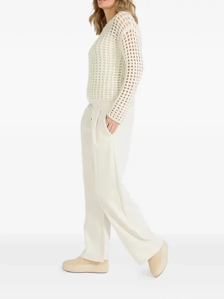 Pantaloni Juvia din fleece plisate