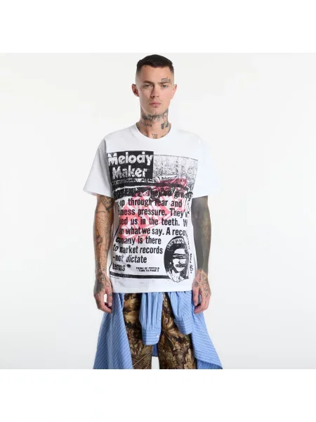 Tricou Vans Sex Pistols Read All About It SS Tee White XL alb
