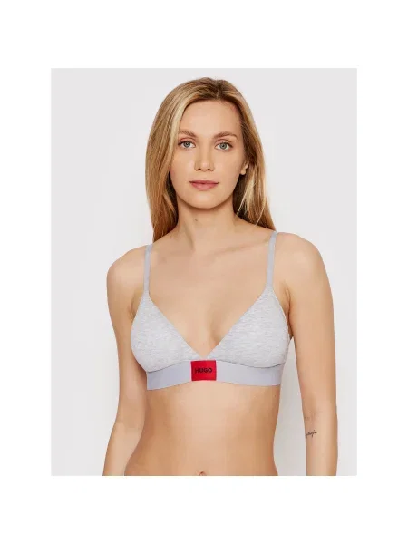 Hugo Bralette melltartó Triangle Red Label szürke