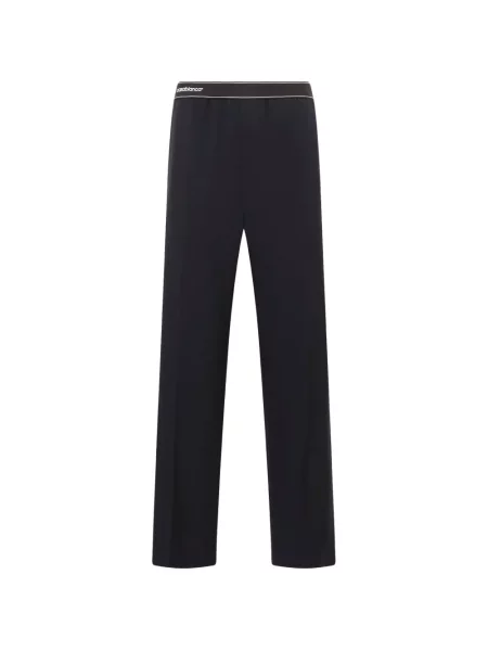 Pantaloni Casablanca cu autograf negru