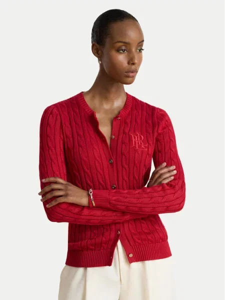 LAUREN RALPH LAUREN Cardigan roșu