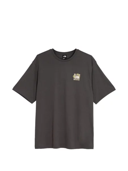 Tricou The North Face cu imagine gri