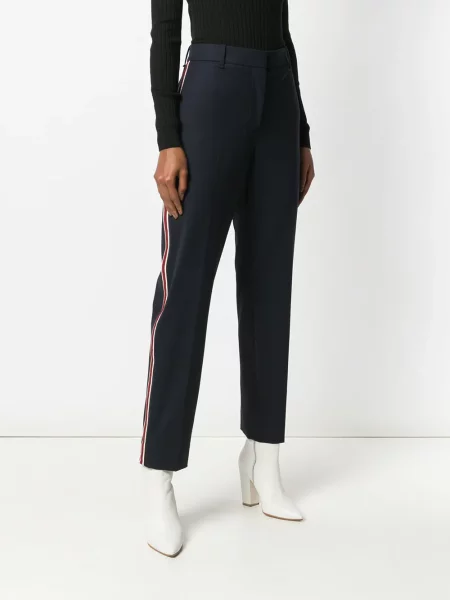 Nohavice Calvin Klein modrá