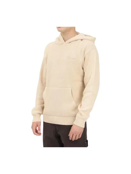 Bluza z kapturem Engineered Garments z kapturem beżowa