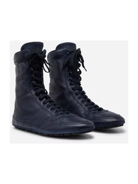 Botki Dolce And Gabbana niebieskie
