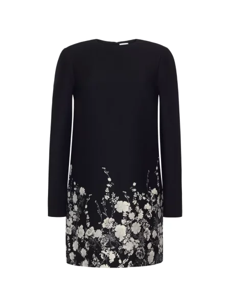 Rochie mini Adam Lippes cu model floral cu imagine negru