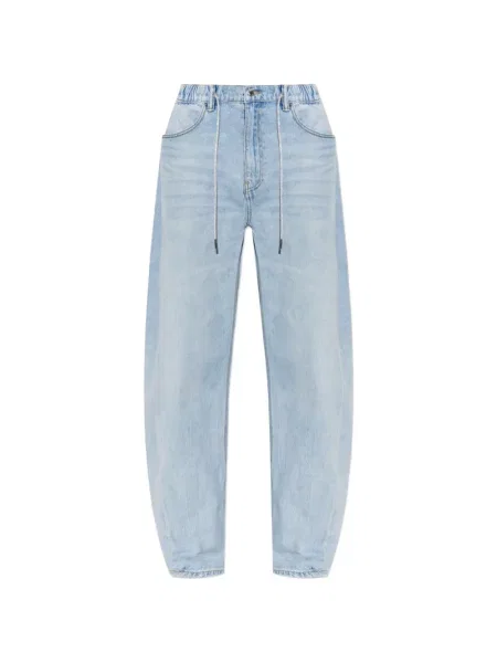 Blugi Alexander Wang cu cordon albastru