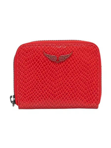 Portfel Zadig&voltaire czerwony