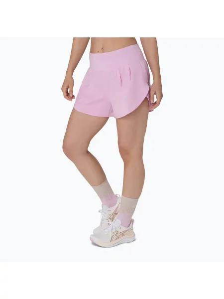 Pantaloni scurți de alergare pentru femei Asics Road Short Hazy Lilac