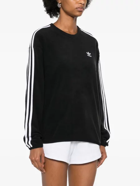 Hanorac Adidas cu dungi negru