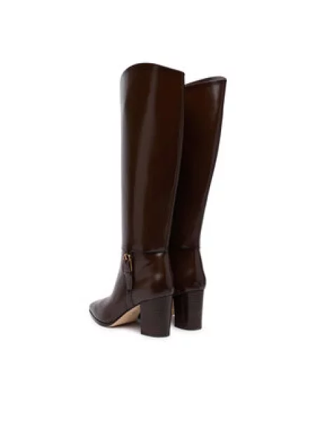 LAUREN RALPH LAUREN Zimski škornji Rlyn Bk T Hl Bo Tal Temno rjava