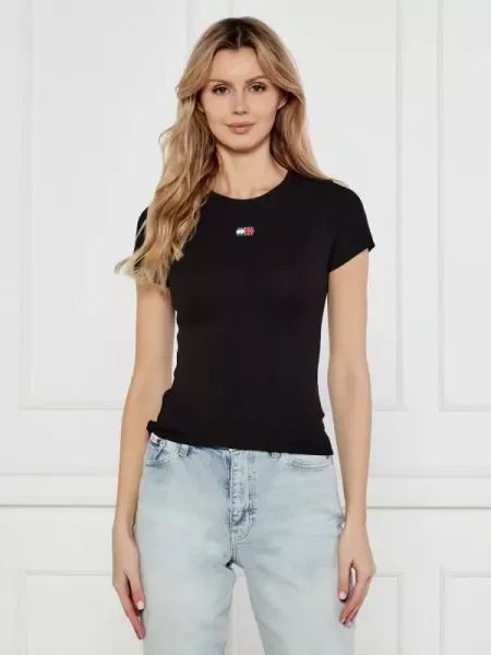 Tommy Jeans Tricou negru