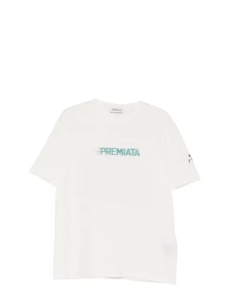 Grafic tricou Premiata cu imagine alb