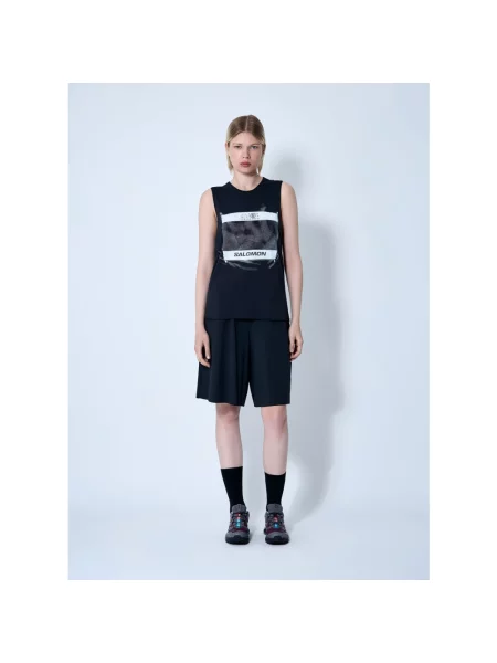 Top Mm6 Maison Margiela czarny