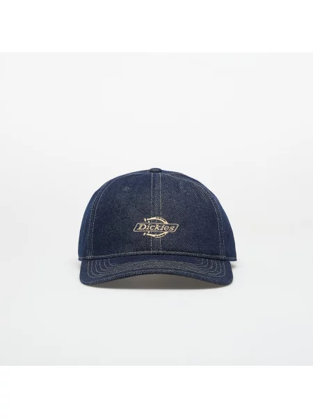 Дънкова шапка с козирка Dickies синьо