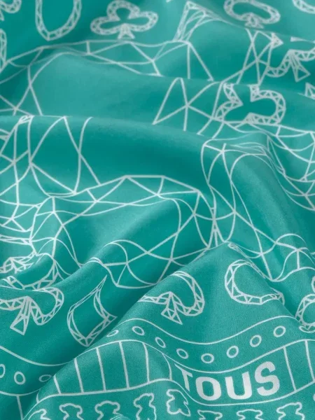 Хустка з додаванням шовку Tous