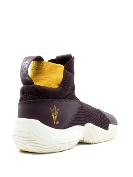 Běžecký květinový top Adidas šedý