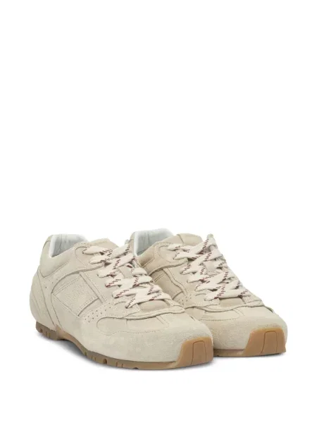 Sneakerși Alohas cu șireturi din piele de căprioară