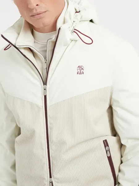 Parka Brunello Cucinelli fehér