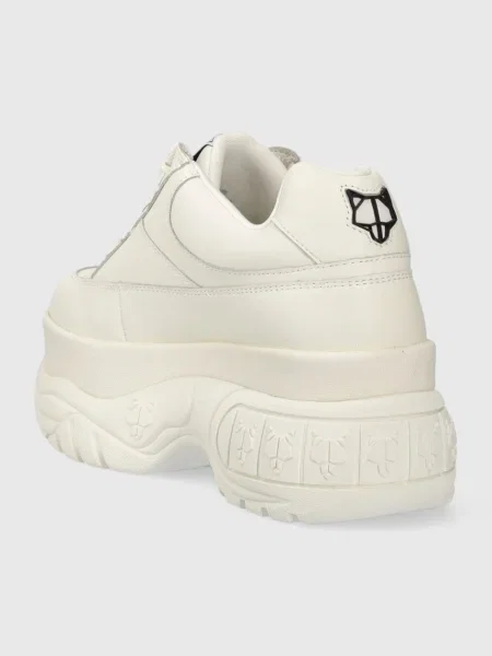 Kožené tenisky Naked Wolfe Sporty bílé