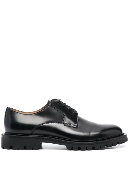 Pantofi derby Scarosso chunky negru