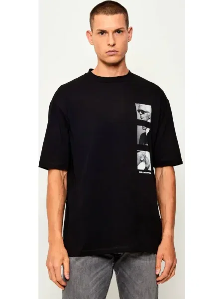 Karl Lagerfeld Tricou negru