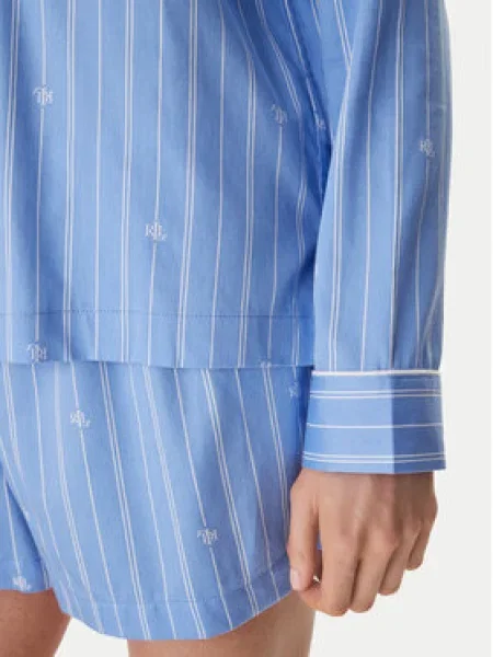 LAUREN RALPH LAUREN Pizsama kék
