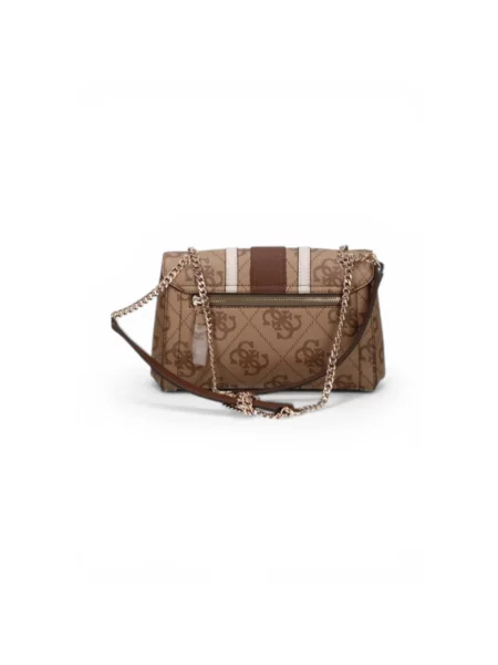 Guess torebka crossbody NOELLE brązowa