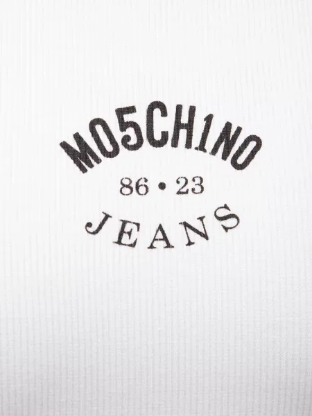 Футболка Moschino білий