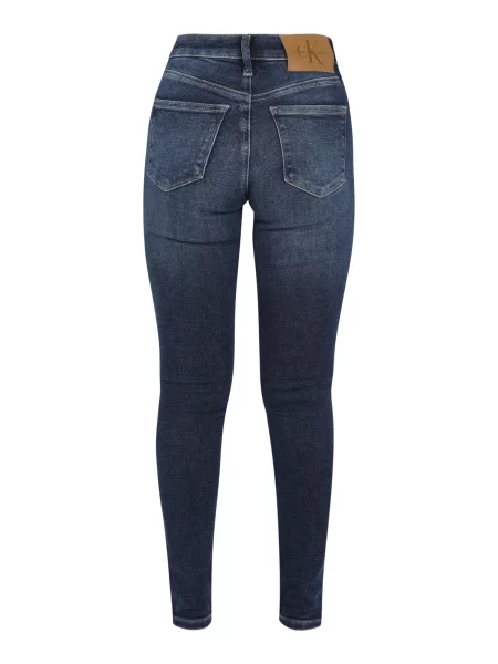 Calvin Klein Jeans Blugi | Skinny fit | high rise albastru