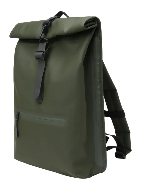 Mestský batoh Rains Rolltop W3 13 l zelený