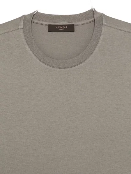 Tricou Slowear cu decolteu rotund gri