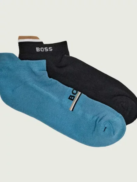 BOSS BLACK Șosete/tălpici 2P AS Iconic Loop CC negru
