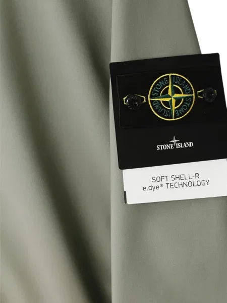 Geacă Stone Island cu strasuri verde