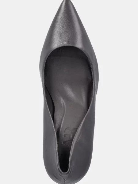 Кожаные туфли Answear.lab серые