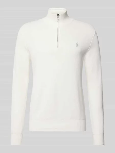 Bluza o kroju regular fit z kołnierzem i wyhaftowanym logo Polo Ralph Lauren biała