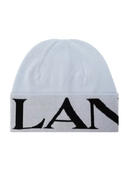 Czapka Lanvin wełniana niebieska