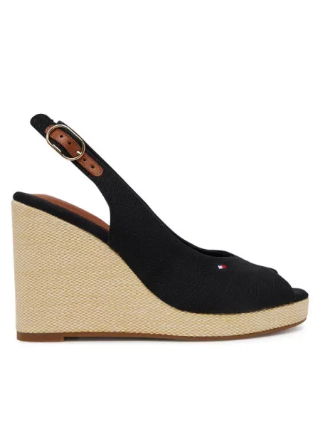 Espadryle Tommy Hilfiger czarne
