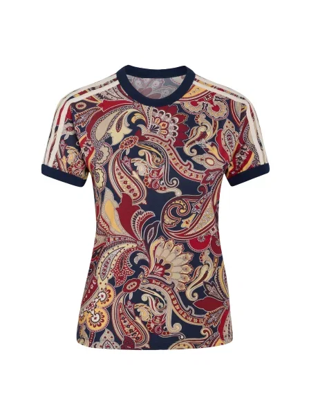 ADIDAS ORIGINALS Tricou Liberty London Cali bleumarin / maro / maro deschis roșu